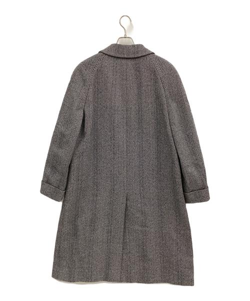 GUCCI（グッチ）GUCCI (グッチ) ロングコート グレー×ホワイト サイズ:48の古着・服飾アイテム