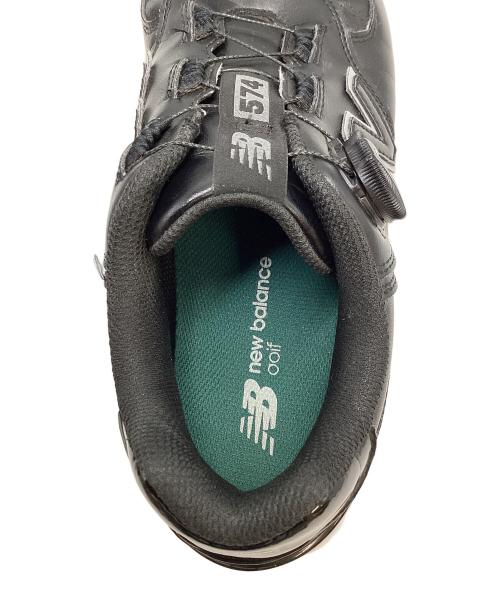 NEW BALANCE（ニューバランス）NEW BALANCE (ニューバランス) ゴルフシューズ ブラック サイズ:25.5㎝の古着・服飾アイテム