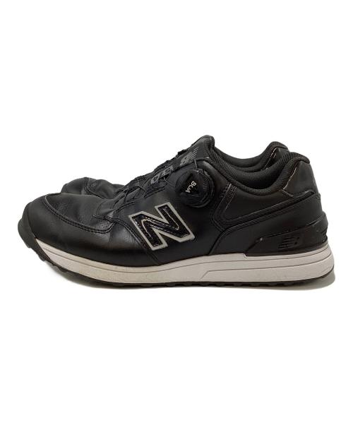 NEW BALANCE（ニューバランス）NEW BALANCE (ニューバランス) ゴルフシューズ ブラック サイズ:25.5㎝の古着・服飾アイテム