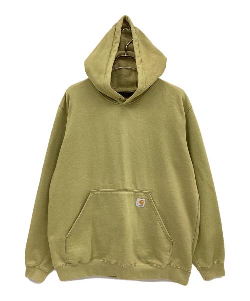 CarHartt（カーハート）CarHartt (カーハート) プルオーバーパーカー オリーブ サイズ:Lの古着・服飾アイテム