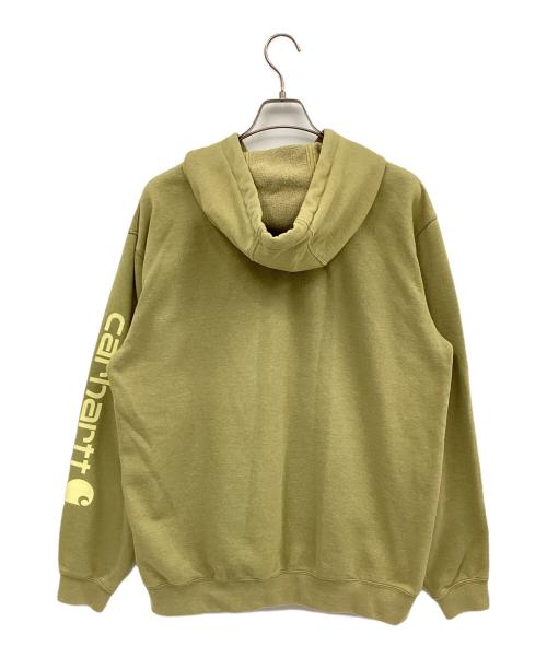 CarHartt（カーハート）CarHartt (カーハート) プルオーバーパーカー オリーブ サイズ:Lの古着・服飾アイテム