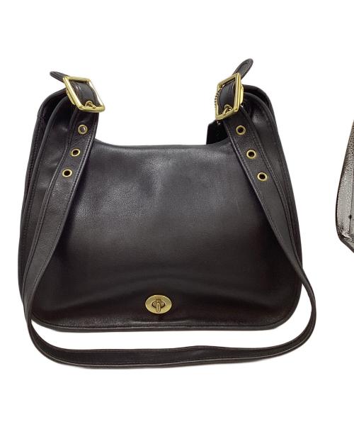 COACH（コーチ）COACH (コーチ) コーチ/ショルダーバッグ/9718 ブラック×ゴールドの古着・服飾アイテム