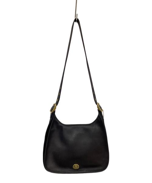 COACH（コーチ）COACH (コーチ) コーチ/ショルダーバッグ/9718 ブラック×ゴールドの古着・服飾アイテム