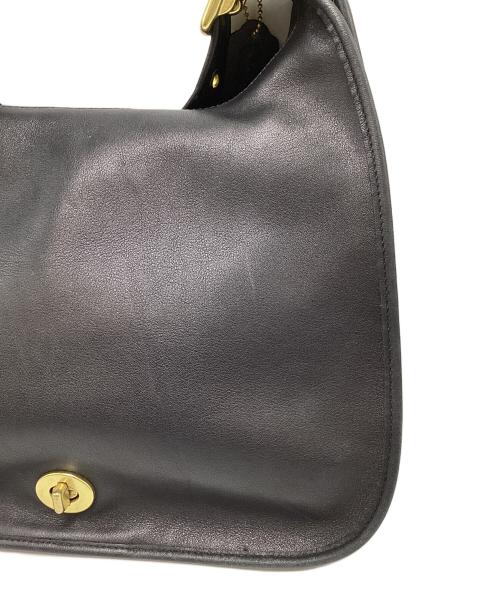 COACH（コーチ）COACH (コーチ) コーチ/ショルダーバッグ/9718 ブラック×ゴールドの古着・服飾アイテム