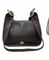 COACH（コーチ）の古着「コーチ/ショルダーバッグ/9718」｜ブラック×ゴールド