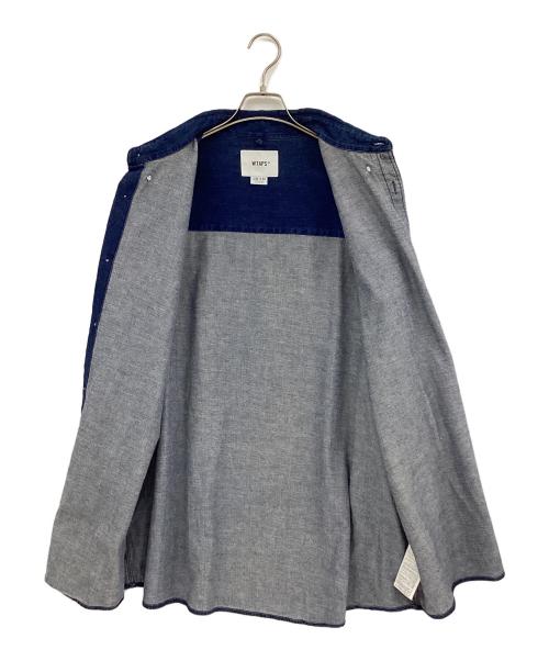 WTAPS（ダブルタップス）WTAPS (ダブルタップス) デニムシャツ インディゴ サイズ:X04の古着・服飾アイテム