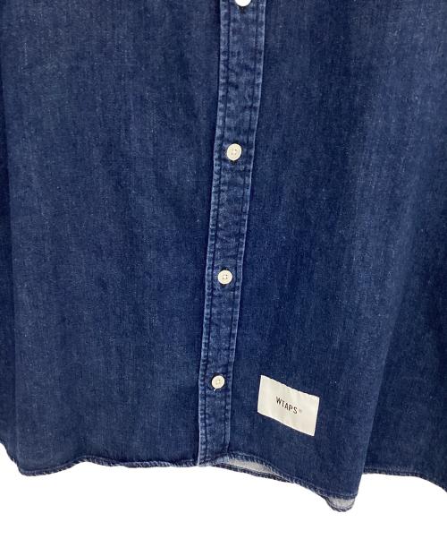 WTAPS（ダブルタップス）WTAPS (ダブルタップス) デニムシャツ インディゴ サイズ:X04の古着・服飾アイテム