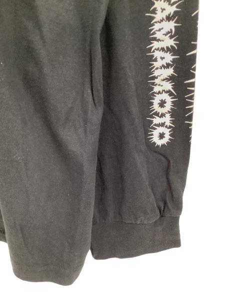 SUPREME（シュプリーム）SUPREME (シュプリーム) YOHJI YAMAMOTO (ヨウジヤマモト) 長袖カットソー ブラック×ホワイト サイズ:XXLの古着・服飾アイテム