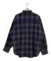 WTAPS (ダブルタップス) 長袖シャツ ネイビー×グレー サイズ:X04：30000円