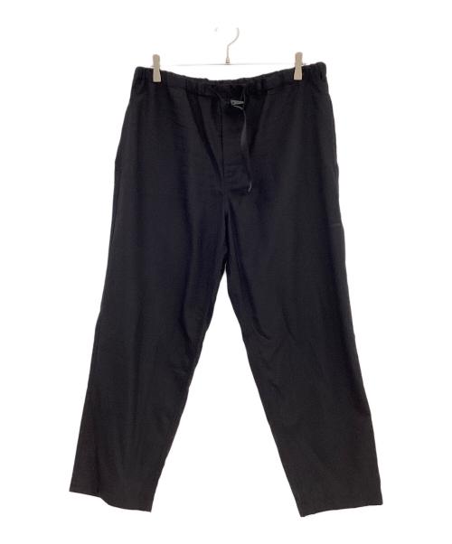 The Ennoy Professional（ザ エンノイ プロフェッショナル）The Ennoy Professional (ザ エンノイ プロフェッショナル) Wool Blend Rip Stop Easy Pants ブラック サイズ:Lの古着・服飾アイテム