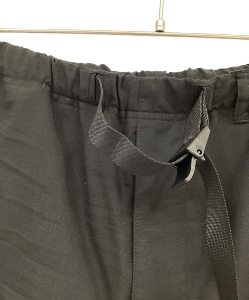 The Ennoy Professional（ザ エンノイ プロフェッショナル）The Ennoy Professional (ザ エンノイ プロフェッショナル) Wool Blend Rip Stop Easy Pants ブラック サイズ:Lの古着・服飾アイテム
