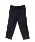 The Ennoy Professional（ザ エンノイ プロフェッショナル）の古着「Wool Blend Rip Stop Easy Pants」｜ブラック