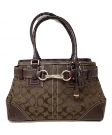 COACH（コーチ）の古着「コーチ/10245/ハンドバック」｜ブラウン