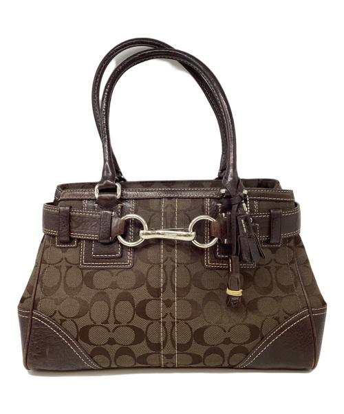 COACH（コーチ）COACH (コーチ) コーチ/10245/ハンドバック ブラウンの古着・服飾アイテム