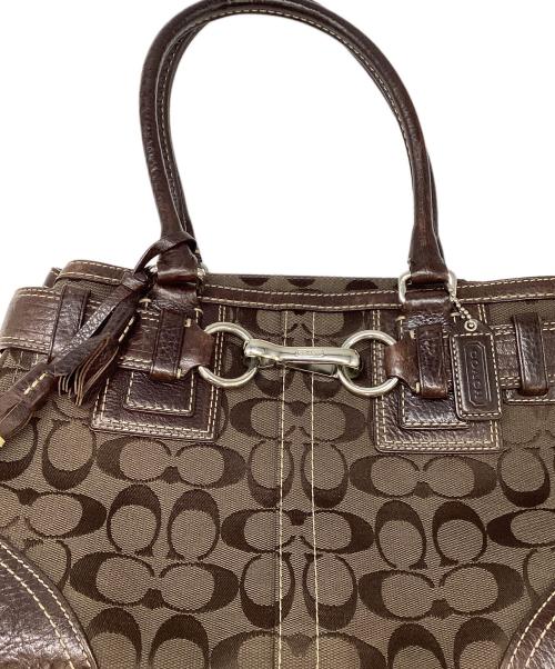 COACH（コーチ）COACH (コーチ) コーチ/10245/ハンドバック ブラウンの古着・服飾アイテム