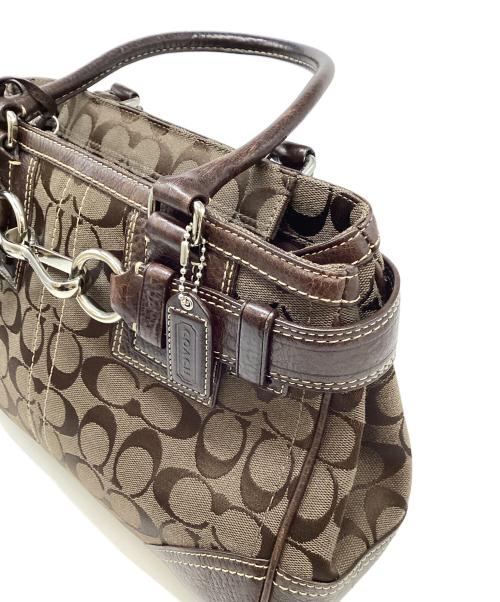 COACH（コーチ）COACH (コーチ) コーチ/10245/ハンドバック ブラウンの古着・服飾アイテム