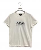 A.P.C.アーペーセー）の古着「Tシャツ」｜ホワイト×ネイビー