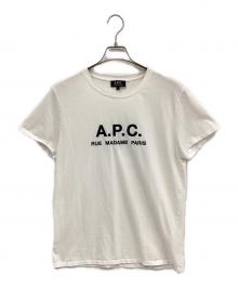 A.P.C.（アーペーセー）の古着「Tシャツ」｜ホワイト×ネイビー