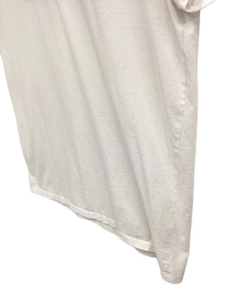 A.P.C.（アーペーセー）A.P.C. (アーペーセー) Tシャツ ホワイト×ネイビー サイズ:Lの古着・服飾アイテム