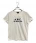 A.P.C.（アーペーセー）の古着「Tシャツ」｜ホワイト×ネイビー