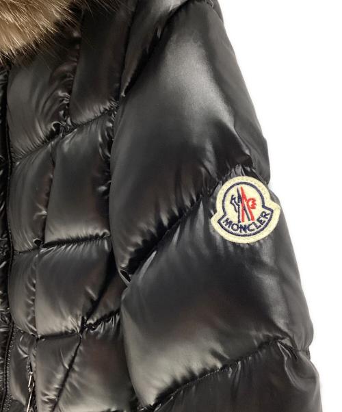 MONCLER（モンクレール）MONCLER (モンクレール) ダウンコート ブラックの古着・服飾アイテム