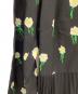 中古・古着 RED VALENTINO (レッドヴァレンティノ) 長袖ワンピース ブラック×オレンジ サイズ:38：15000円