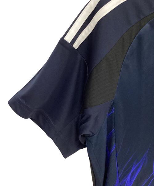adidas（アディダス）adidas (アディダス) Y-3 (ワイスリー) ゲームシャツ ネイビー サイズ:L 未使用品の古着・服飾アイテム