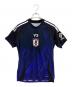 adidas（アディダス）の古着「ゲームシャツ」｜ネイビー