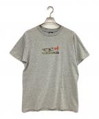 stussyステューシー）の古着「半袖カットソー」｜ライトグレー
