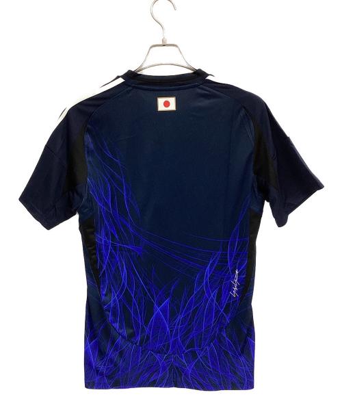 adidas（アディダス）adidas (アディダス) Y-3 (ワイスリー) ゲームシャツ ネイビー サイズ:L 未使用品の古着・服飾アイテム