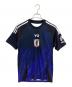 adidas（アディダス）の古着「ゲームシャツ」｜ネイビー