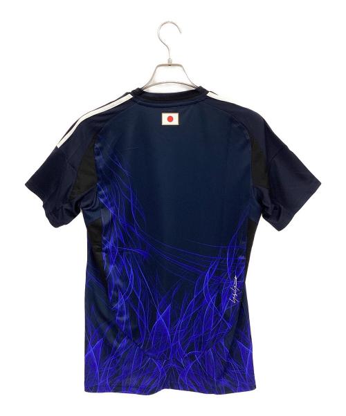 adidas（アディダス）adidas (アディダス) Y-3 (ワイスリー) ゲームシャツ ネイビー サイズ:L 未使用品の古着・服飾アイテム