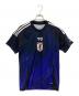 adidas（アディダス）の古着「ゲームシャツ」｜ネイビー