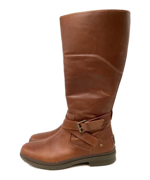 UGG（アグ）UGG (アグ) ロングブーツ ブラウン サイズ:24㎝の古着・服飾アイテム