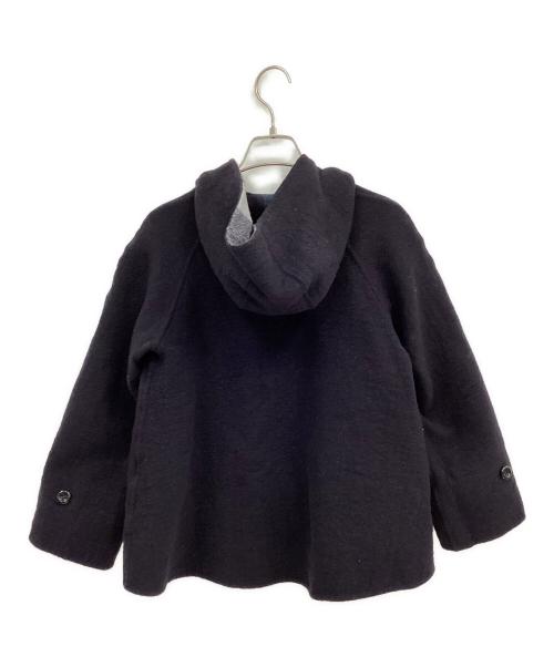BLUE LABEL CRESTBRIDGE（ブルーレーベルクレストブリッジ）BLUE LABEL CRESTBRIDGE (ブルーレーベルクレストブリッジ) リバーシブルショートコート ネイビー×ブルー サイズ:36の古着・服飾アイテム