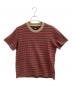 stussy（ステューシー）の古着「Tシャツ」｜レッド×ブラウン