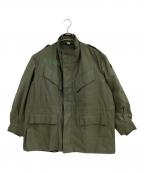 MILITARY(108)ミリタリー）の古着「ミリタリージャケット」｜オリーブ