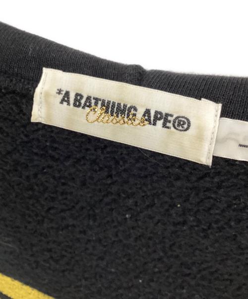 BAPE BY A BATHING APE（ベイプバイアベイシングエイプ）BAPE BY A BATHING APE (ベイプバイアベイシングエイプ) STA Logo Zip Hoodie ブラック サイズ:Lの古着・服飾アイテム