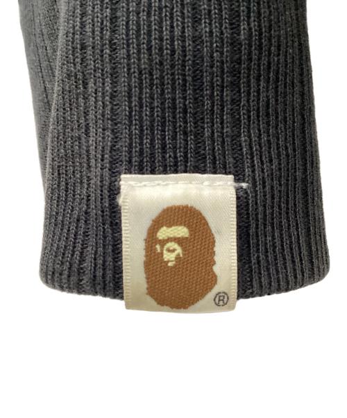 BAPE BY A BATHING APE（ベイプバイアベイシングエイプ）BAPE BY A BATHING APE (ベイプバイアベイシングエイプ) STA Logo Zip Hoodie ブラック サイズ:Lの古着・服飾アイテム