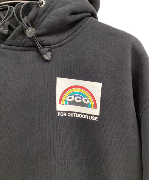 NIKE ACG（ナイキエーシージー）NIKE ACG (ナイキエーシージー) プルオーバーパーカー ブラック サイズ:Ｓの古着・服飾アイテム