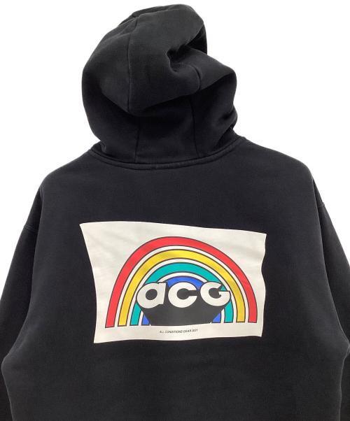 NIKE ACG（ナイキエーシージー）NIKE ACG (ナイキエーシージー) プルオーバーパーカー ブラック サイズ:Ｓの古着・服飾アイテム