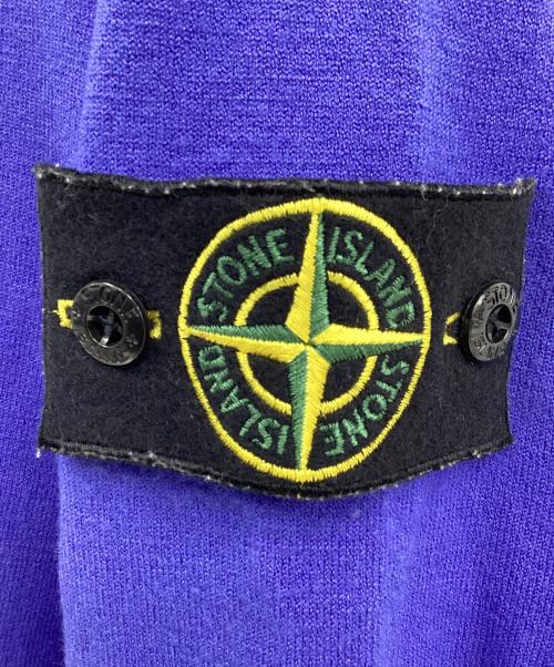 STONE ISLAND（ストーンアイランド）STONE ISLAND (ストーンアイランド) 薄手ニット ブルー サイズ:Lの古着・服飾アイテム
