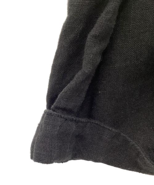 HOWIE（ハウイ）HOWIE (ハウイ) リネンパンツ ブラック サイズ:FREEの古着・服飾アイテム