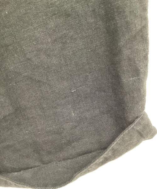 HOWIE（ハウイ）HOWIE (ハウイ) リネンパンツ ブラック サイズ:FREEの古着・服飾アイテム