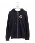 DIESEL（ディーゼル）の古着「ジップパーカー」｜ブラック