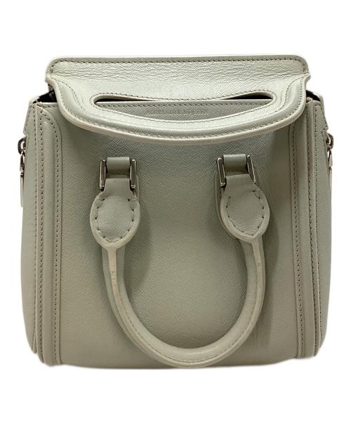 ALEXANDER McQUEEN（アレキサンダーマックイーン）ALEXANDER McQUEEN (アレキサンダーマックイーン) アレキサンダーマックイーン/2WAYショルダーバッグ ライトグレーの古着・服飾アイテム