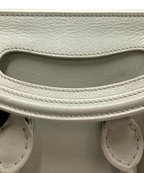 ALEXANDER McQUEEN（アレキサンダーマックイーン）ALEXANDER McQUEEN (アレキサンダーマックイーン) アレキサンダーマックイーン/2WAYショルダーバッグ ライトグレーの古着・服飾アイテム