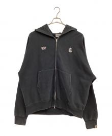 URSUS BAPE（アーサスベイプ）の古着「ジップパーカー」｜ブラック