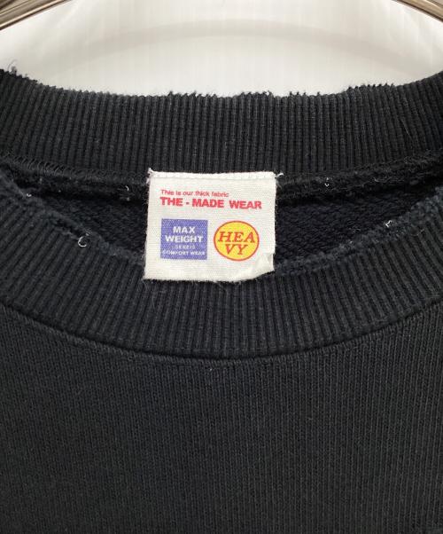 FREAK'S STORE（フリークスストア）FREAK'S STORE (フリークスストア) ダメージ加工スウェット ブラック サイズ:Lの古着・服飾アイテム
