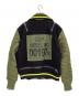 DIESEL (ディーゼル) ボンバージャケット ブラック×オリーブ サイズ:Ⅿ：12000円